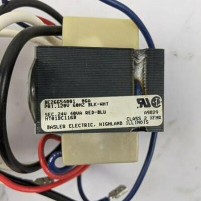 40VA 120V/24V 60 Hertz Transformer for HT01BC116