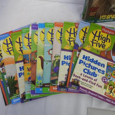 Lot of Assorted Kids Magazines, Ranger Rick, National Geographic Kids