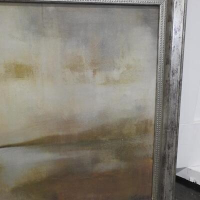 Large Original Art Piece, Framed, 41 x 29