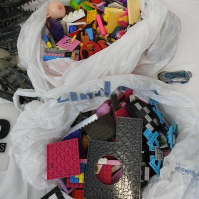 The Flying Dutchman Mega Blocks and Other Assorted Lego's and Toys, Not Complete