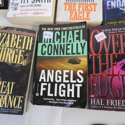 20 Action/Thriller/Mystery Novels, Catherine Coulter, John Sandford, John Saul