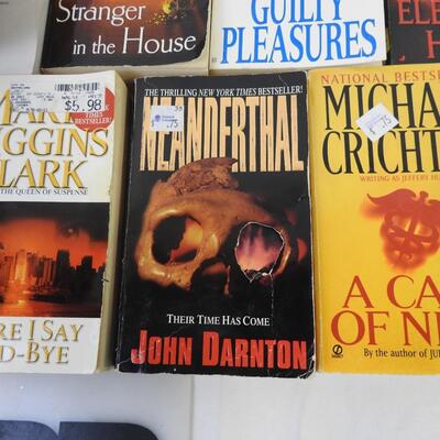 20 Action/Thriller/Mystery Novels, Catherine Coulter, John Sandford, John Saul