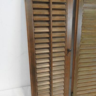 2 Wooden Window Blinds