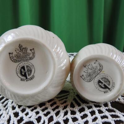 Belleek Cream & Sugar