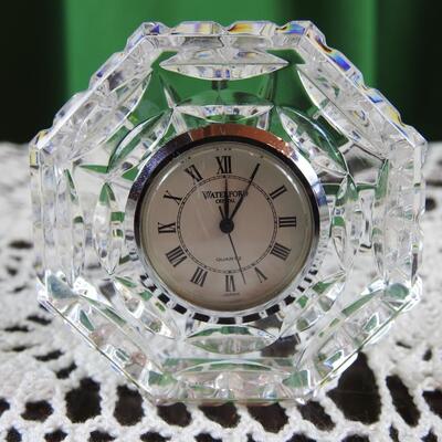 Waterford Desk Clock