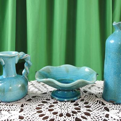 Trio of Pottery
