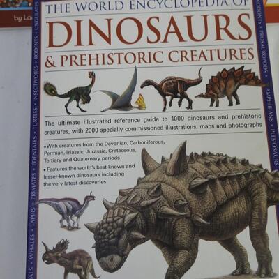 12 Kids Books: Take-Along Guide, Life-Size, Encyclopedia of Dinosaurs