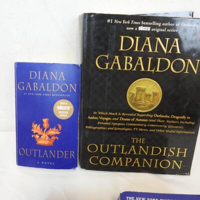 4 Fiction Books, Game of Thrones, Outlander, the Outlandish Companion