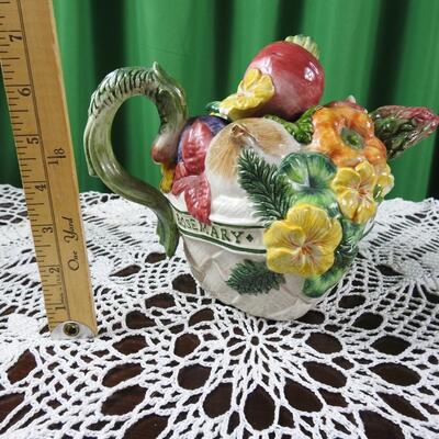Fitz & Floyd Collectors Tea Pot