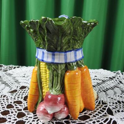 Fitz n Floyd Garden Pitcher