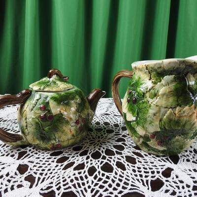Vintage Pacific Rim Tea Pot & Pitcher
