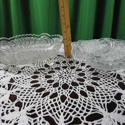 Crystal dishes