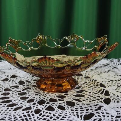 Westmoreland Amber Flared Bowl