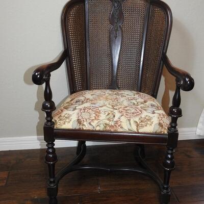 Mahogany Fan Back Chair