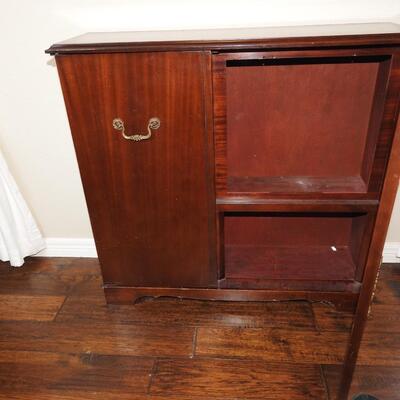 Vintage Mahogany Two Door Cabinet