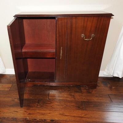 Vintage Mahogany Two Door Cabinet