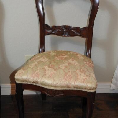 Ballon back chairs
