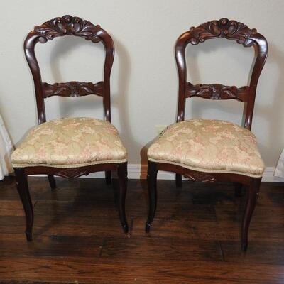 Ballon back chairs