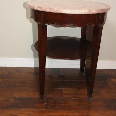 Round Marble Top Table