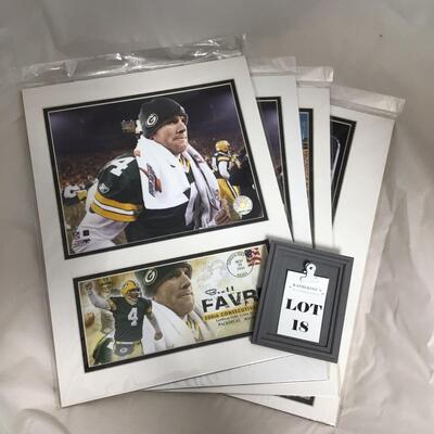 (18) PACKERS | Matted photographs