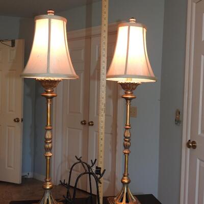 Candlestick table lamps
