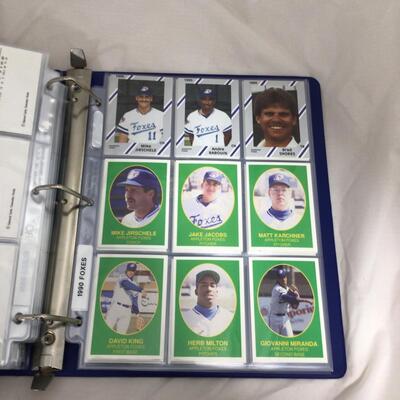 (23) TIMBER RATTLERS | APPLETON FOXES | Collection of cards
