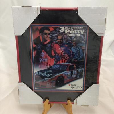 (30) NASCAR | Three Generations of Petty Signed