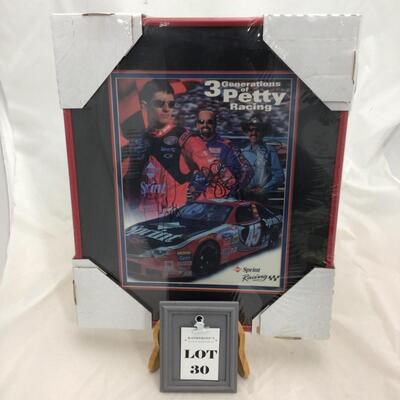 (30) NASCAR | Three Generations of Petty Signed
