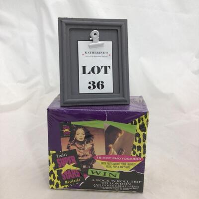 (36) CARDS | Factory Sealed Pro Set Super Stars MusiCards