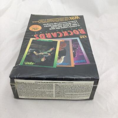 (38) CARDS | Factory Sealed Rock Cards Series One