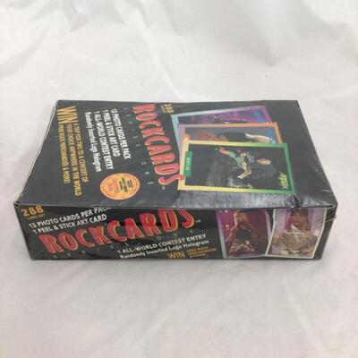 (38) CARDS | Factory Sealed Rock Cards Series One