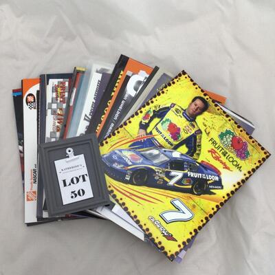 (50) NASCAR | 150+ Mixed Group Nascar Driver Cards