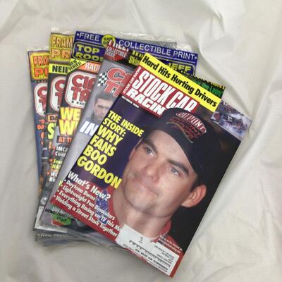 (53) NASCAR | Mixed Group of Nascar Magazines