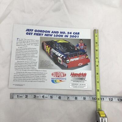 (55) NASCAR | Signed Jeff Gordon and Signed Sterling Marlin photo