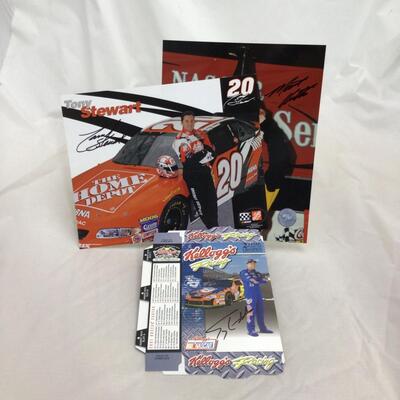 (56) NASCAR | Signed Mixed Group of Driver Cards