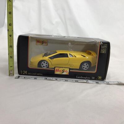 (60) DIECAST | Pepsi Cola Die Cast Bank | 1:24 Scale Lamborghini SE Die Cast