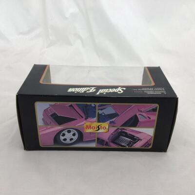 (60) DIECAST | Pepsi Cola Die Cast Bank | 1:24 Scale Lamborghini SE Die Cast