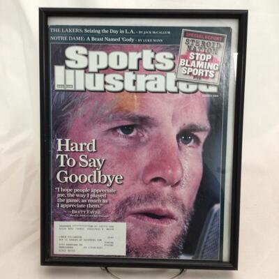 (61) PACKERS | Signed Brett Farve Sports Illustrated | Farve Collectibles