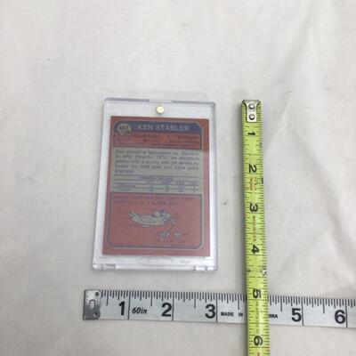 (66) TOPPS | 1973 Ken Stabler Rookie Card
