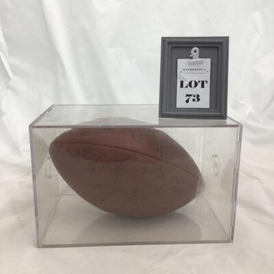 (73) BEARS | Signed Chicago Bears NFL Branded Football