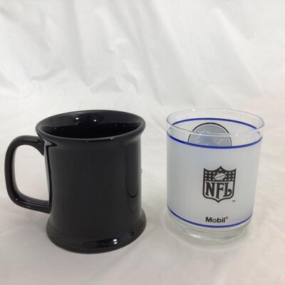(74) NFL | Mixed Group of NFL Branded Football Collectibles