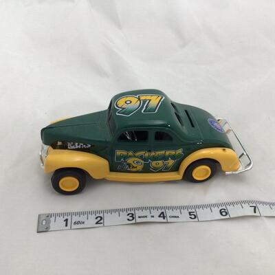 (78) PACKERS | Packers 97 Collector Car | Miniature Packer car with Bobblehead