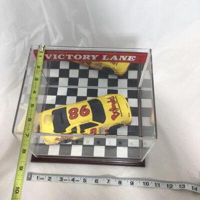(94) NASCAR | Victory Lane Display and 1:24 Scale Die Cast Banks
