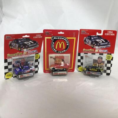 (97) NASCAR | Mixed Group of different Racing Car Collectibles