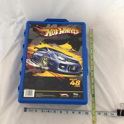 (101) HOT WHEELS | Hot Wheels Car Containers and a Mix of loose cars