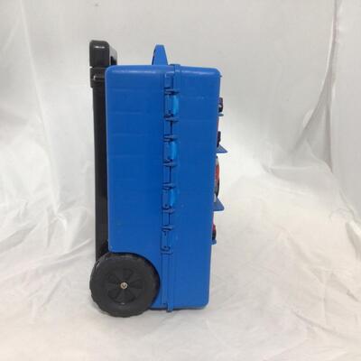 (101) HOT WHEELS | Hot Wheels Car Containers and a Mix of loose cars