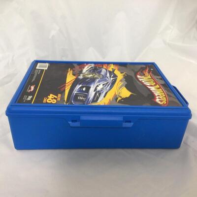 (101) HOT WHEELS | Hot Wheels Car Containers and a Mix of loose cars