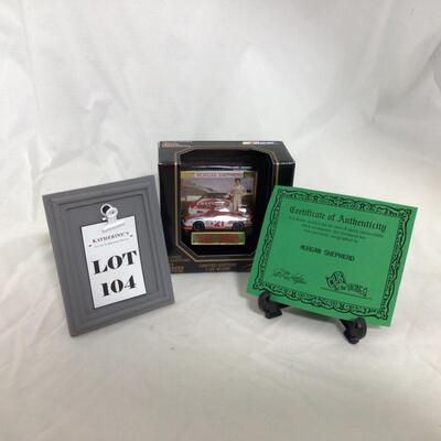 (104) NASCAR | Signed Morgan Shepherd Racing Champions 1993 Premier Edition