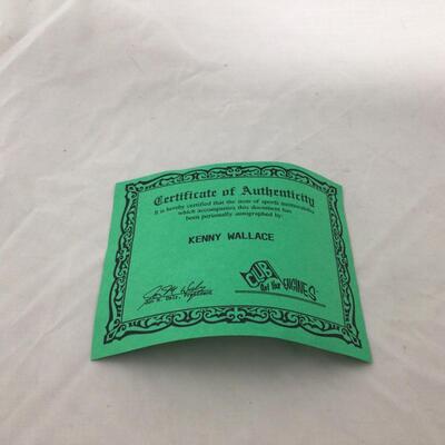 (105) NASCAR | Signed Kenny Wallace Racing Champions 1994 Premier Edition