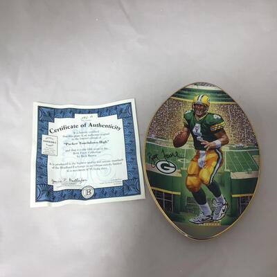 (118) PACKERS | Bradford Exchange Brett Favre Plate Collection